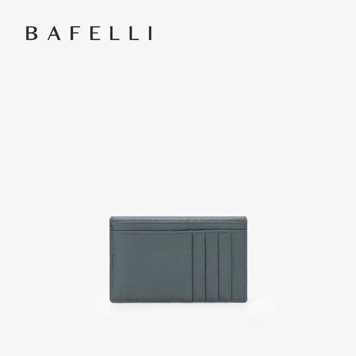 BAFELLI Designer Fentes multi-cartes Portefeuille court en cuir véritable pour femme avec rangement de factures