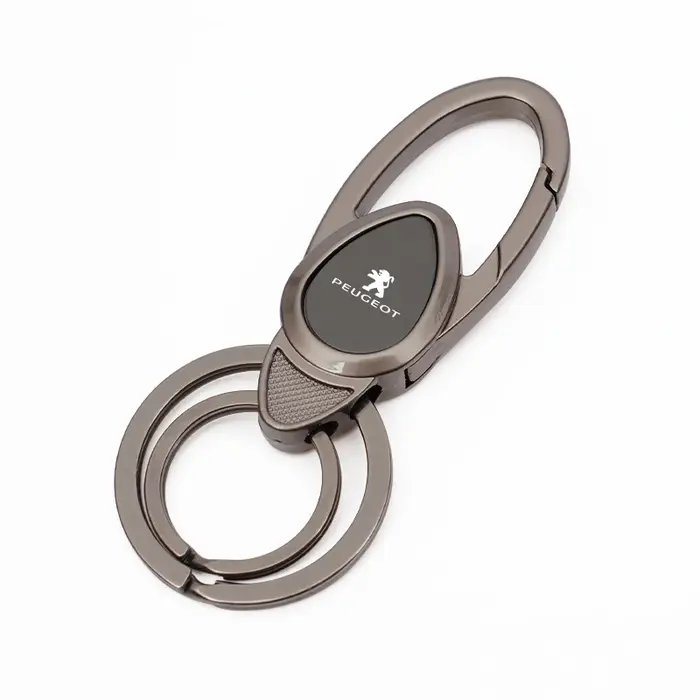 Porte-clés en alliage de zinc pour voiture