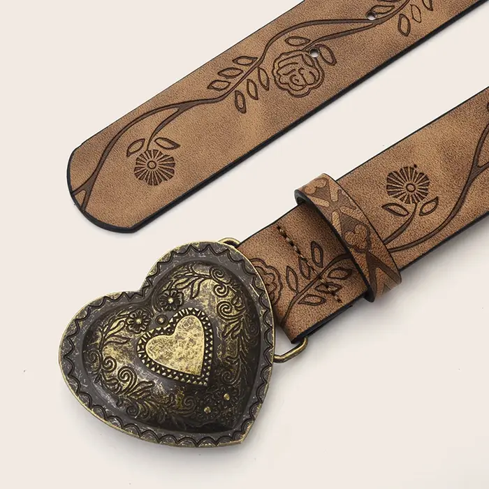 Ceinture unisexe de haute qualité avec boucle lisse