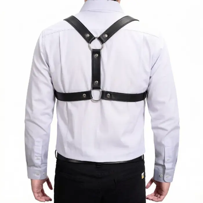 Ceinture pour homme en cuir PU