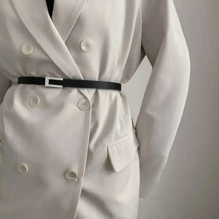 Nouvelle ceinture fine pour femme