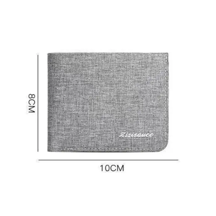 Portefeuille en toile pour homme