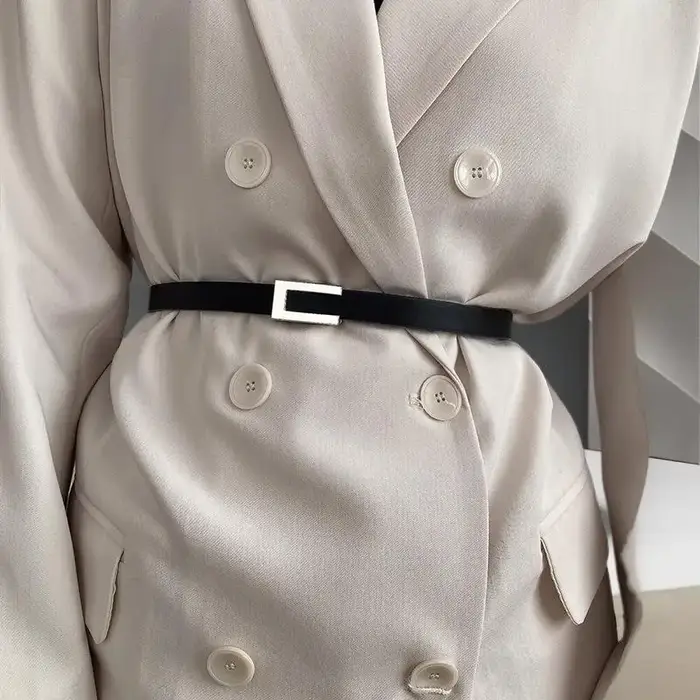 Nouvelle ceinture fine pour femme