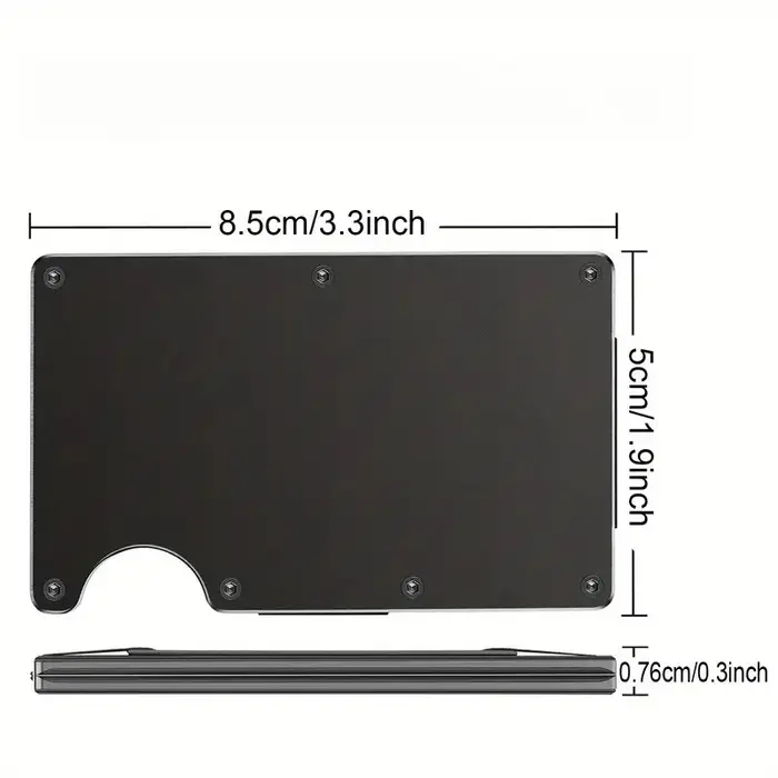Porte-cartes en Fiber de carbone pour hommes