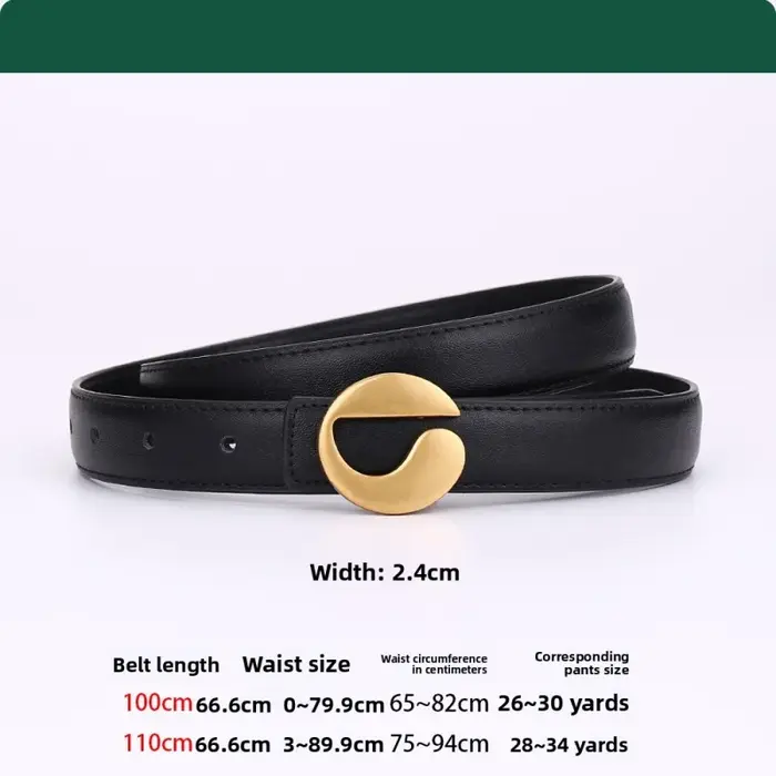 Ceinture en cuir pour femme