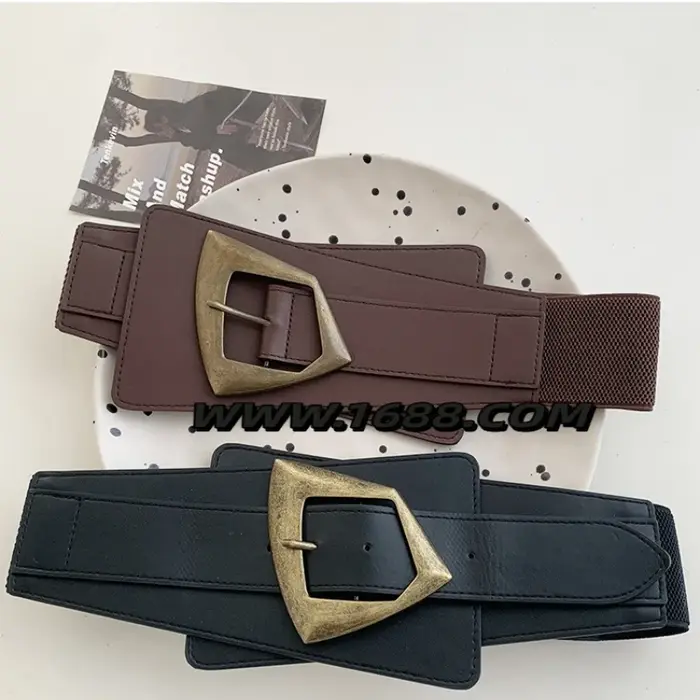 Ceinture pour femme, ceinture marron pour femme