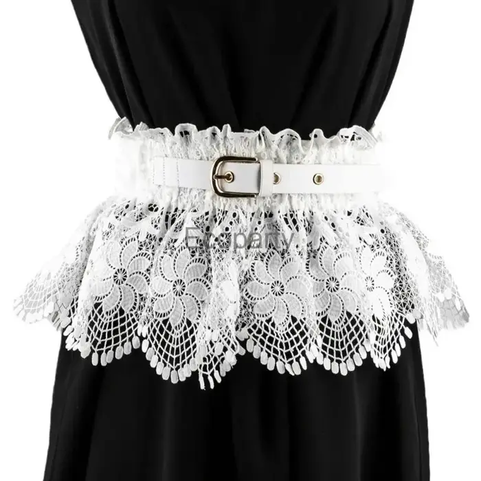 Ceinture en dentelle pour femmes
