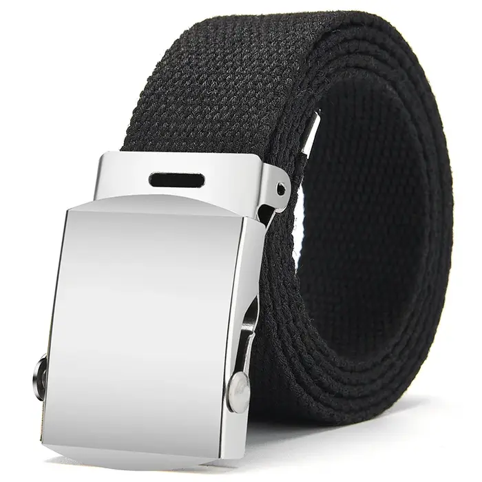Ceinture en Toile pour Homme et Femme, 1 Pièce, Nouvelle Mode Unisexe, Dulwaist, 3.0cm