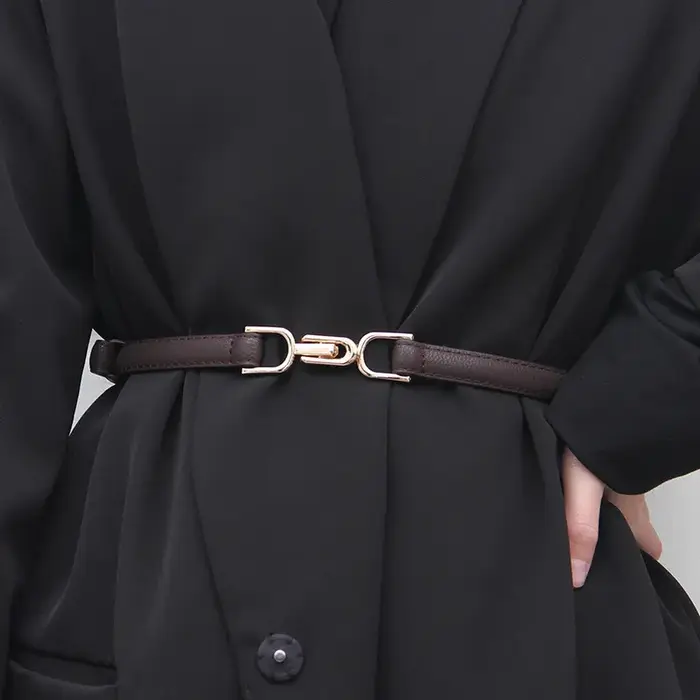 Ceintures polyvalentes simples et à la mode pour femmes, accessoires de robe, ceintures cintrées à la taille réglables de Style coréen