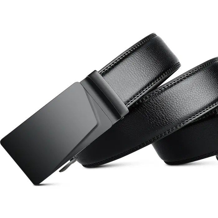 Ceinture en cuir véritable pour hommes