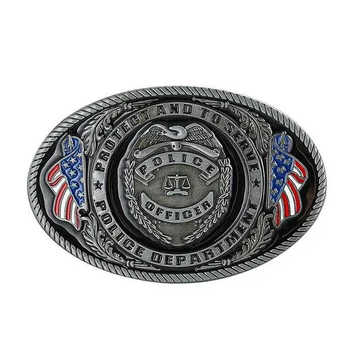 Ceinture en alliage American Feel Police Officer pour hommes