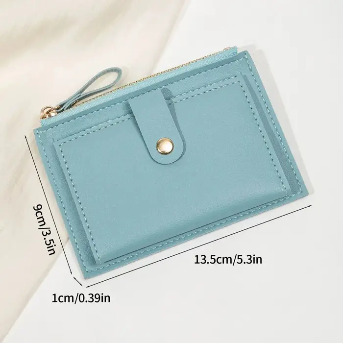 Sac à cartes court minimaliste et à la mode pour femmes