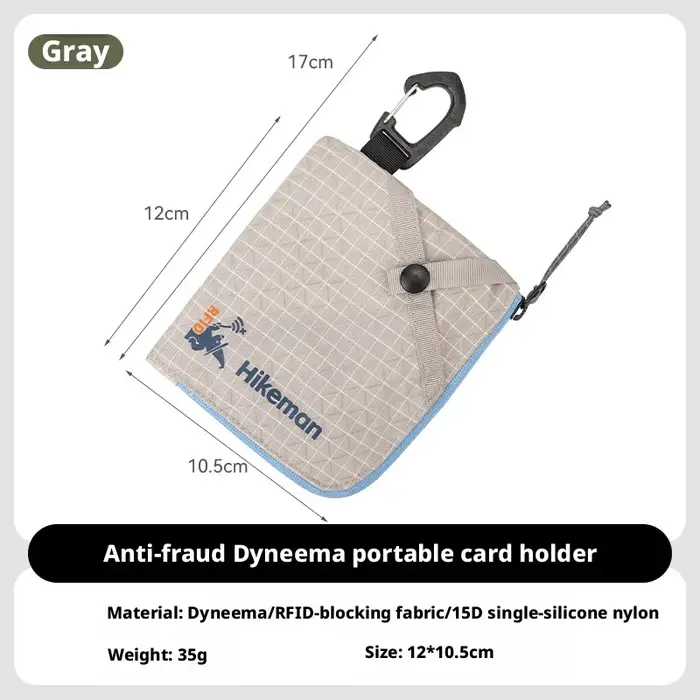 HIKEMAN Porte-cartes et porte-documents, protection antivol pour voyages à l'étranger, sac de rangem