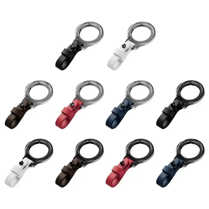 Porte-clés de luxe en cuir Durable pour voiture