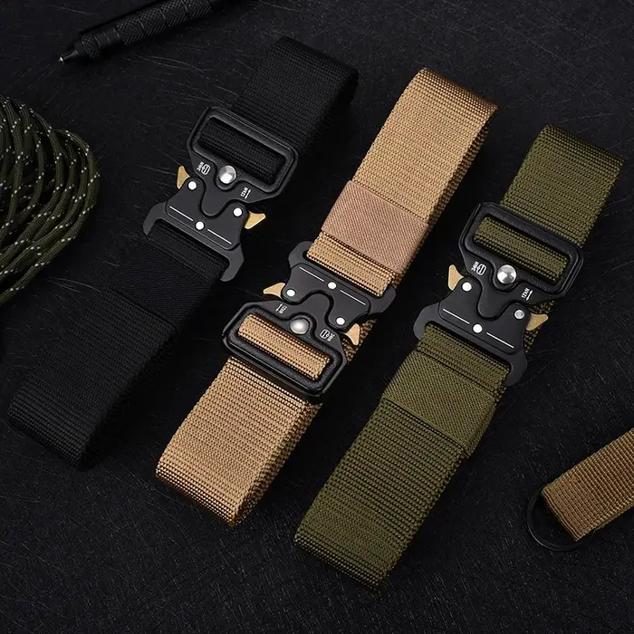 Ceinture tactique à dégagement rapide pour hommes