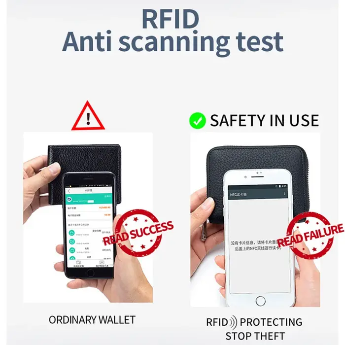 Nouveau RFID 26 fentes Bits porte-carte sac Simple solide étui de poche femmes hommes crédit carte d'identité