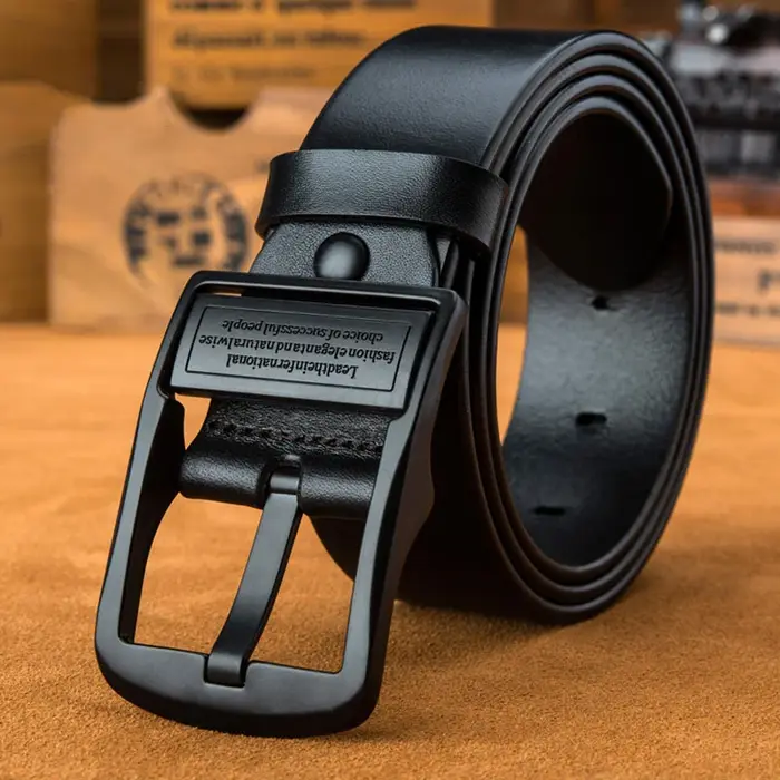 Ceinture en cuir pour hommes