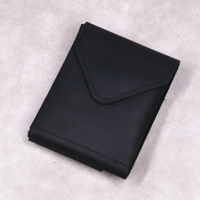 Portefeuille en cuir véritable pour hommes