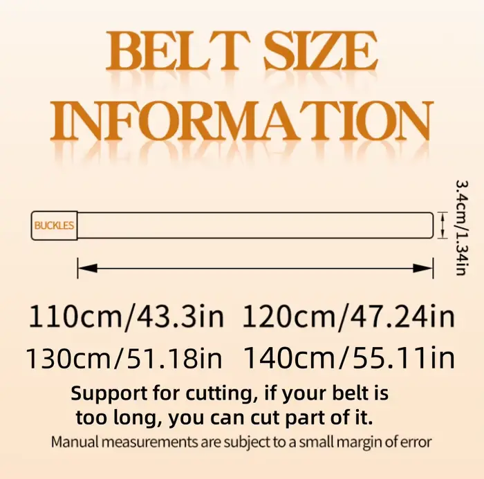 Ceinture de luxe pour hommes