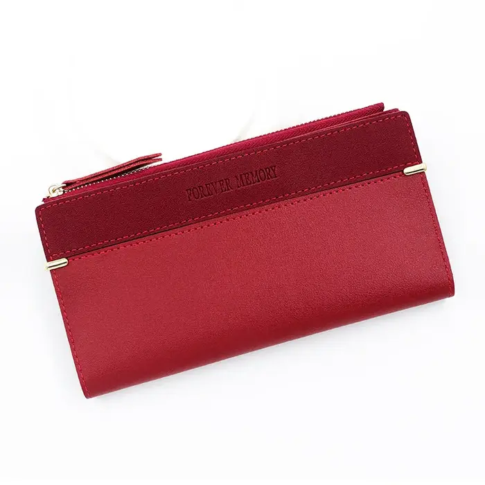 Sacs à main longs pour femmes portefeuille nouvelle mode Long porte-monnaie porte-carte petites dames