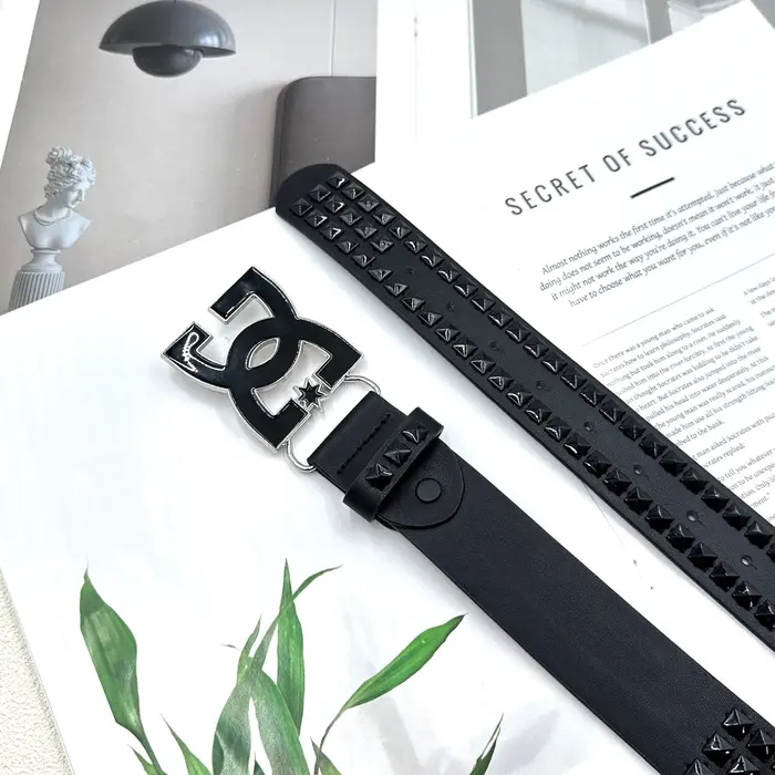 Ceinture de luxe punk 2026 pour femmes et hommes – Style Y2K