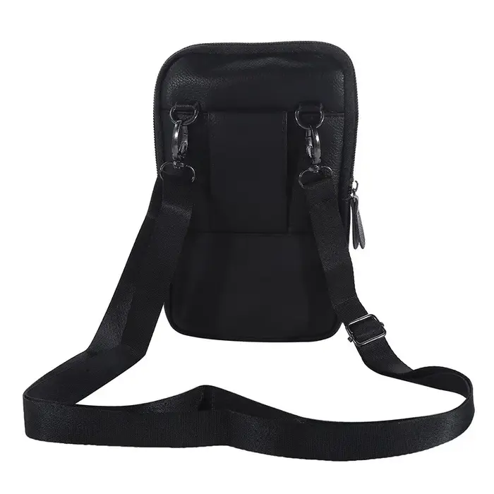 Sac de taille en cuir pour hommes