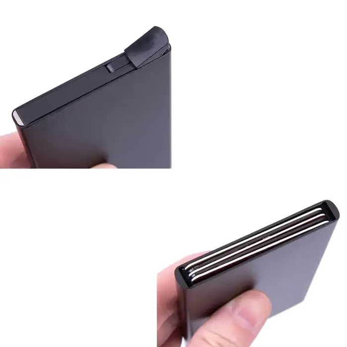 Portefeuille fin et minimaliste