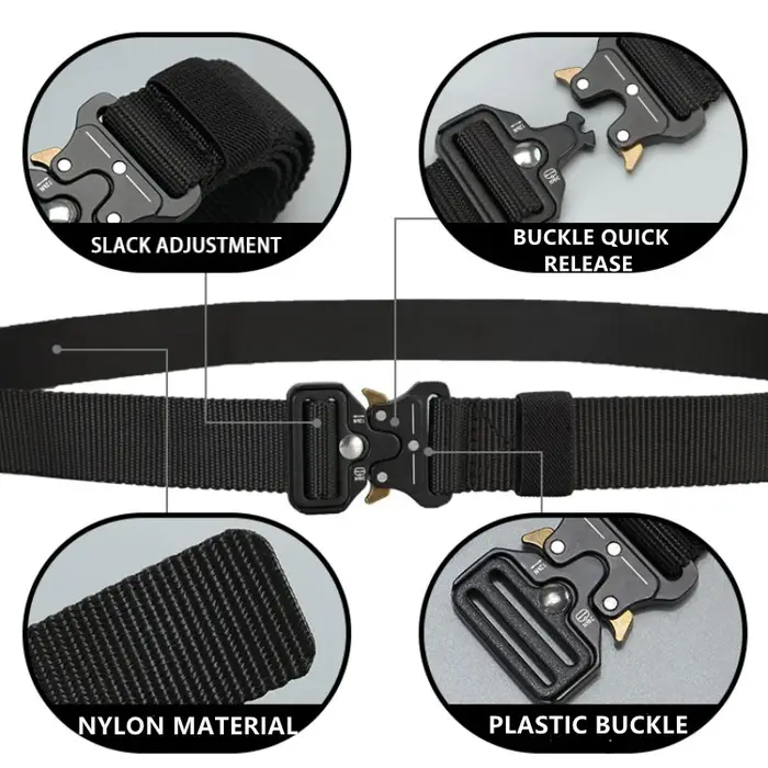 Ceinture tactique de chasse en plein air pour hommes