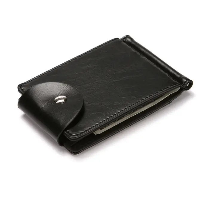 Portefeuille tendance pour homme, porte-cartes créatif, étui à rabat pour carte d'identité professio