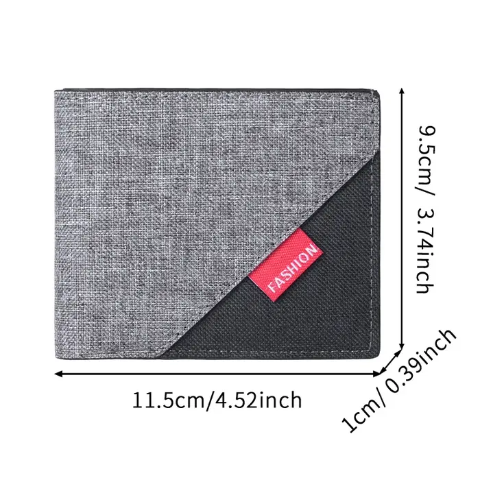 Portefeuille compact pour homme