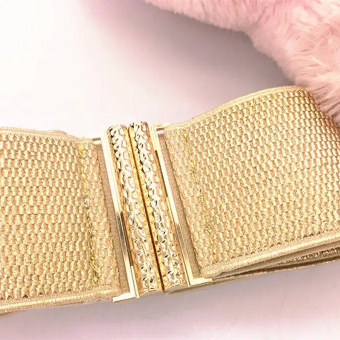 Femmes taille élastique ceinture mince façonnage
