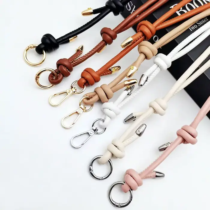 1 pièces longue bandoulière en cuir sac