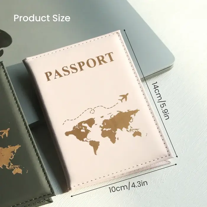 Porte-passeport mince, carte de cheval