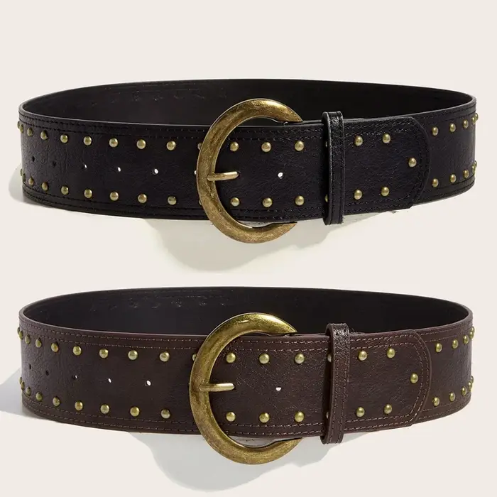 Ceinture large haut de gamme pour femmes
