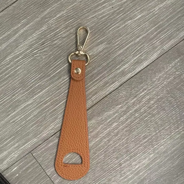 Clip de chapeau de voyage en cuir Simple