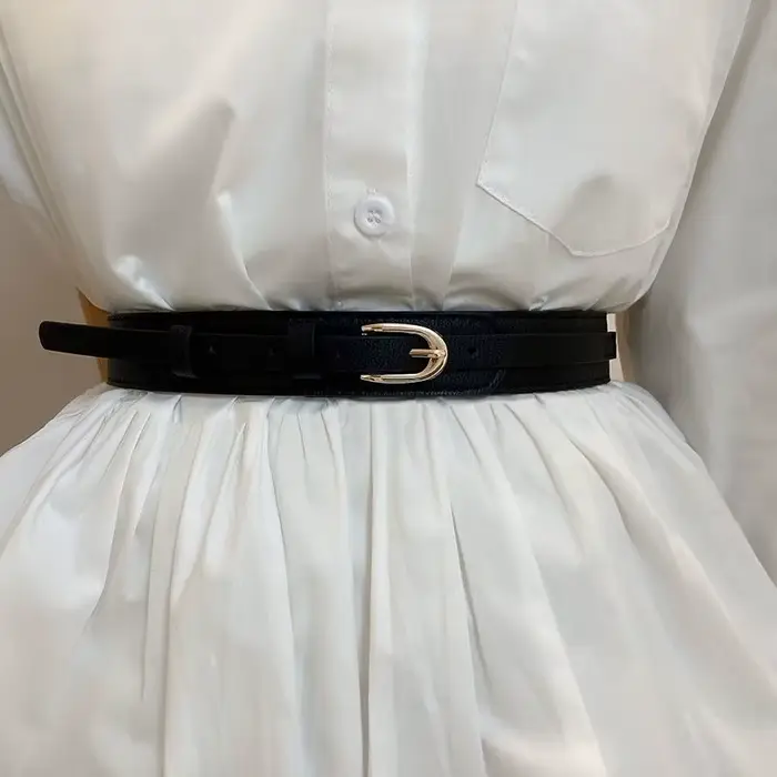 La ceinture de taille pour femme est une ceinture large pour pantalon