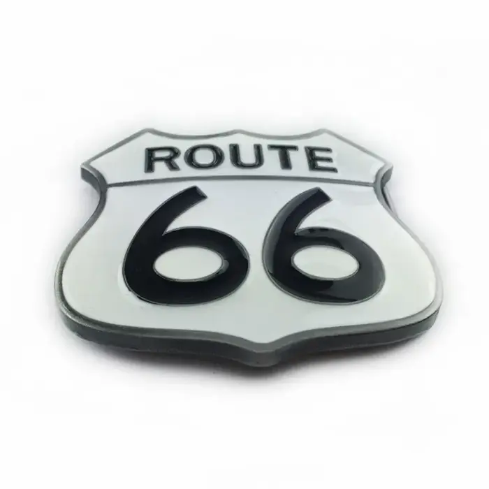 Boucle de ceinture ROUTE 66, style western décontracté et tendance