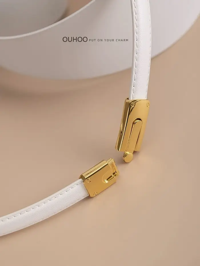 Ceinture fine et élégante de styliste pour femmes