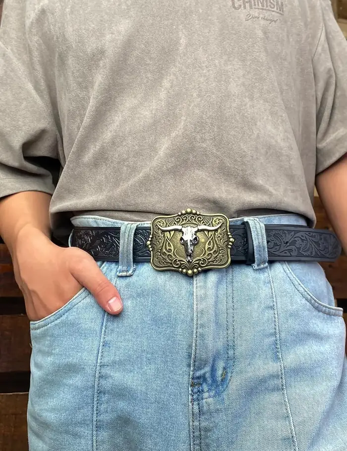 Ceinture Western pour Jeans pour Hommes et Femmes