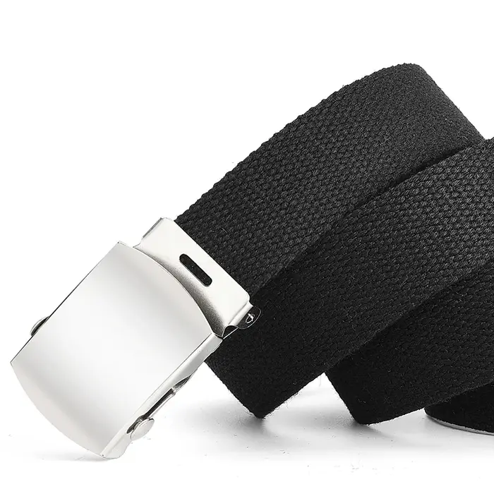Ceinture en Toile pour Homme et Femme, 1 Pièce, Nouvelle Mode Unisexe, Dulwaist, 3.0cm