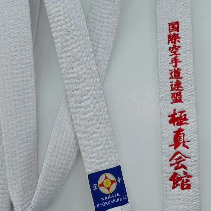 Kyokushi-Ceinture de documents sportifs unisexe, transformation personnalisée des arts martiaux, éti