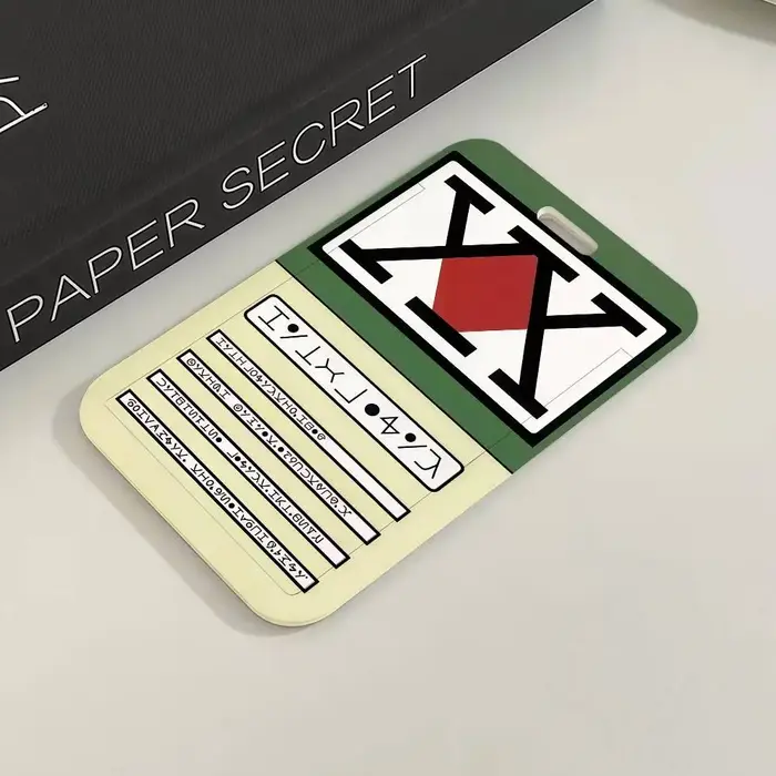 Porte-cartes Anime Hunter pour permis de conduire