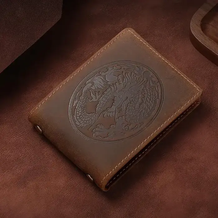 porte carte en cuir véritable pour hommes, planificateur de conduite, porte-cartes, portefeuille de