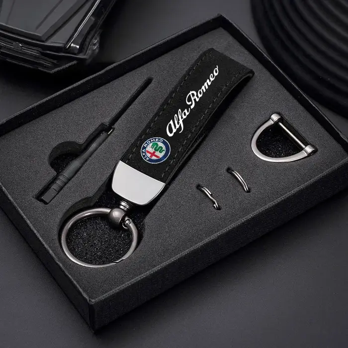 Porte-clés de voiture de luxe pour hommes et femmes