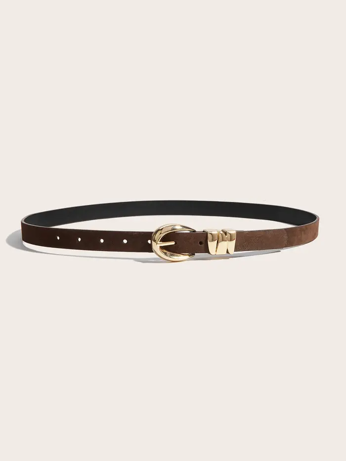 1 Ceinture femme marron vintage