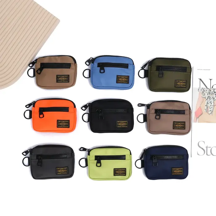 Porte-monnaie en tissu Oxford tendance