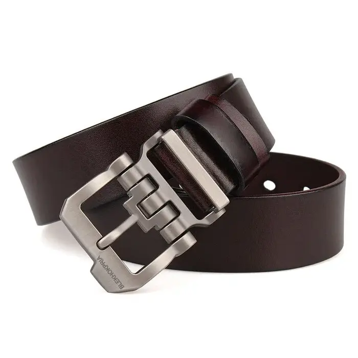 Ceintures en cuir véritable pour hommes