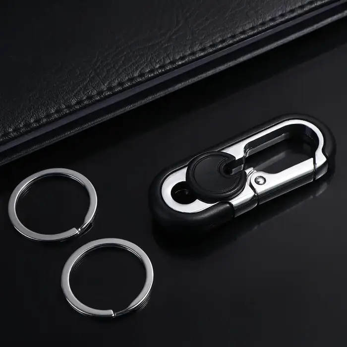Porte-clés en métal pour homme