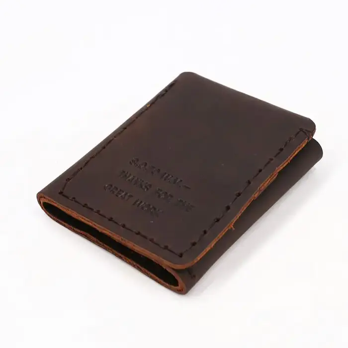 100% portefeuille en cuir véritable hommes la vie secrète de Walter Mitty