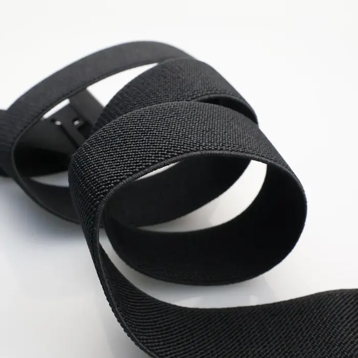Ceinture élastique décontractée de couleur unie